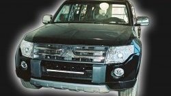 10 499 р. Накладка переднего бампера GT Dynamics Mitsubishi Pajero 4 V80 дорестайлинг (2006-2011) (Дорестайлинг, Неокрашенная)  с доставкой в г. Белгород. Увеличить фотографию 3