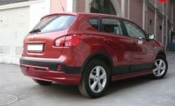 2 089 р. Пороги накладки Городская Легенда Nissan Qashqai 1 J10 рестайлинг (2010-2013) (Неокрашенные)  с доставкой в г. Белгород. Увеличить фотографию 2