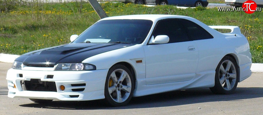 10 549 р. Передний бампер Drift style Nissan Skyline R33 (1993-1998) (Неокрашенный)  с доставкой в г. Белгород