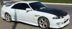 10 549 р. Передний бампер Drift style Nissan Skyline R33 (1993-1998) (Неокрашенный)  с доставкой в г. Белгород. Увеличить фотографию 3