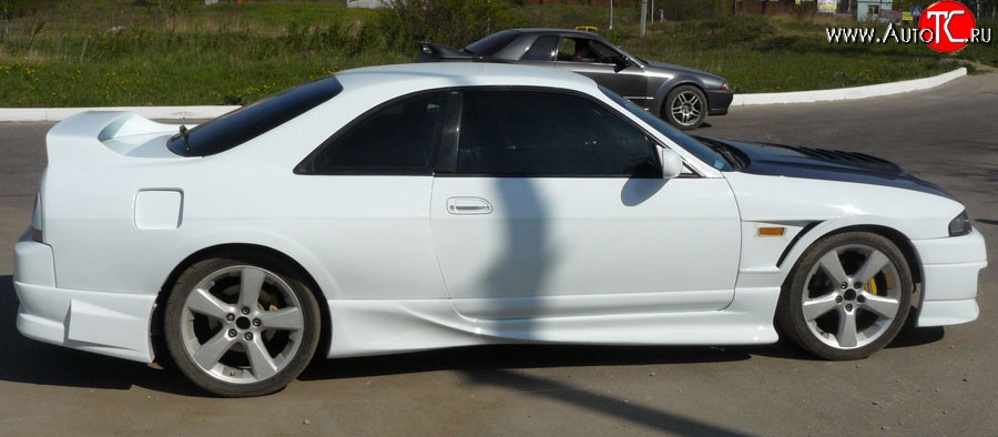 10 549 р. Пороги накладки Drift style Nissan Skyline R33 (1993-1998) (Неокрашенные)  с доставкой в г. Белгород