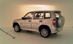 4 199 р. Комплект накладок на двери Dakar Лада 2123 (Нива Шевроле) 1 рестайлинг (2009-2020) (Неокрашенные)  с доставкой в г. Белгород. Увеличить фотографию 3