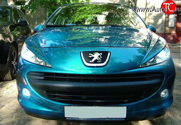 999 р. Реснички FAST на Peugeot 207 WK универсал рестайлинг (2009-2012)  с доставкой в г. Белгород