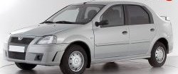 899 р. Комплект хромированых вставок в комплектующие комплекта обвеса Классик 2 Renault Logan 1 дорестайлинг (2004-2010) (Неокрашенные)  с доставкой в г. Белгород. Увеличить фотографию 2