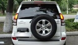 5 549 р. Спойлер Original Design со стоп-сигналом Toyota Land Cruiser Prado J120 (2002-2009) (Неокрашенный)  с доставкой в г. Белгород. Увеличить фотографию 2