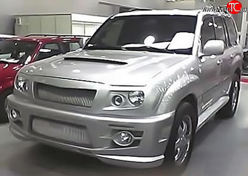 16 499 р. Передний бампер HUNTER Toyota Land Cruiser 10 100 дорестайлинг (1998-2002) (Неокрашенный)  с доставкой в г. Белгород