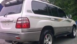 8 949 р. Спойлер Sport со стоп-сигналом Toyota Land Cruiser 10 100 дорестайлинг (1998-2002) (Неокрашенный)  с доставкой в г. Белгород. Увеличить фотографию 2