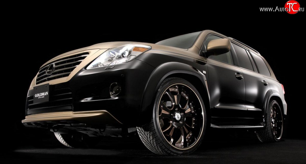 30 699 р. Арки крыльев Goldman Lexus LX570 J200 дорестайлинг (2007-2012) (Неокрашенные)  с доставкой в г. Белгород