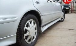 4 849 р. Накладка Concept на задний бампер Toyota Mark 2 X100 седан (1996-2000) (Неокрашенная)  с доставкой в г. Белгород. Увеличить фотографию 3
