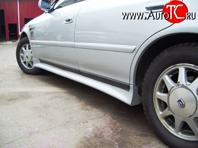 2 849 р. Пороги накладки Concept Toyota Mark 2 X100 седан (1996-2000) (Неокрашенные)  с доставкой в г. Белгород