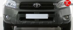 2 899 р. Накладка переднего бампера Toyota RAV4 XA305 5 дв. дорестайлинг (2005-2009) (Неокрашенная)  с доставкой в г. Белгород. Увеличить фотографию 3