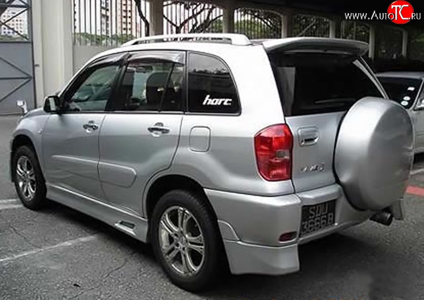 8 949 р. Пороги накладки Sport Toyota RAV4 CA20 5 дв. дорестайлинг (2000-2003) (Неокрашенные)  с доставкой в г. Белгород