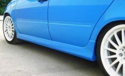 1 449 р. Пороги накладки Kalina Sport Лада Калина 1118 седан (2004-2013) (Неокрашенные)  с доставкой в г. Белгород. Увеличить фотографию 6