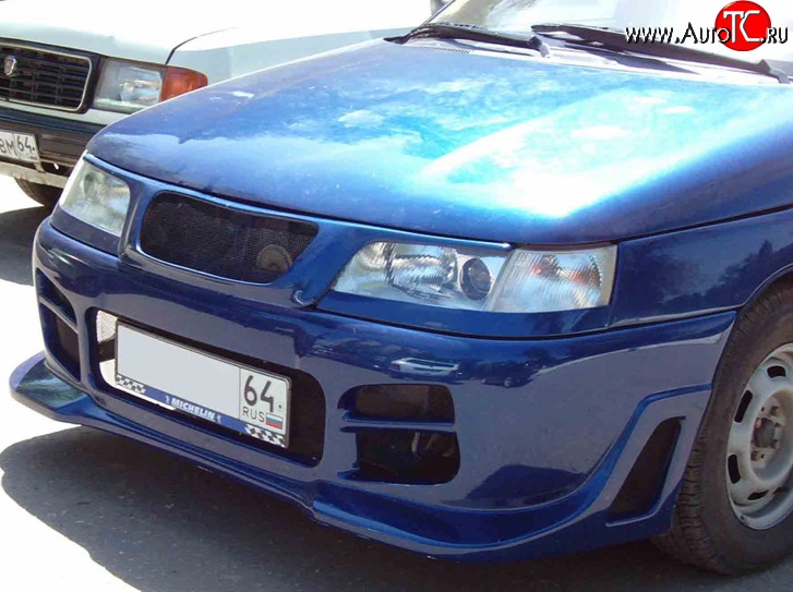 949 р. Решётка радиатора M-VRS Лада 2110 седан (1995-2007) (Неокрашенная)  с доставкой в г. Белгород