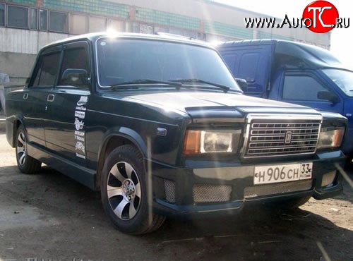 4 749 р. Передний бампер Elegance Лада 2105 (1979-2010) (Неокрашенный)  с доставкой в г. Белгород