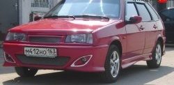 1 949 р. Хромированые вставки в бампера LEX Лада 21099 (1990-2004)  с доставкой в г. Белгород. Увеличить фотографию 2