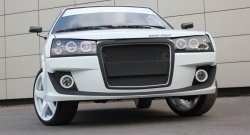8 999 р. Передний бампер Фанат-Робот Лада 21099 (1990-2004) (Неокрашенный, По бокам сетка)  с доставкой в г. Белгород. Увеличить фотографию 6