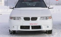 4 649 р. Передний бампер Маркко Лада 2111 универсал (1998-2009) (Неокрашенный)  с доставкой в г. Белгород. Увеличить фотографию 2