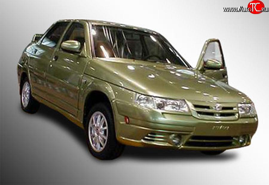 4 499 р. Передний бампер Ника-3 Лада 2111 универсал (1998-2009) (Неокрашенный)  с доставкой в г. Белгород