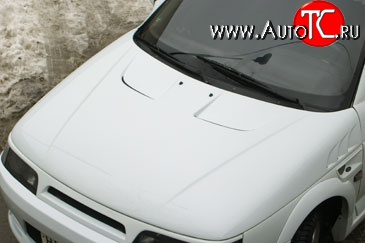 9 399 р. Пластиковый капот WRC Лада 2111 универсал (1998-2009) (Неокрашенный)  с доставкой в г. Белгород