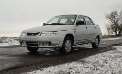 979 р. Решётка радиатора Spider Лада 2111 универсал (1998-2009) (Неокрашенная)  с доставкой в г. Белгород. Увеличить фотографию 3