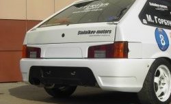649 р. Накладка на задний номер Evo Лада 21099 (1990-2004) (Неокрашенная)  с доставкой в г. Белгород. Увеличить фотографию 5