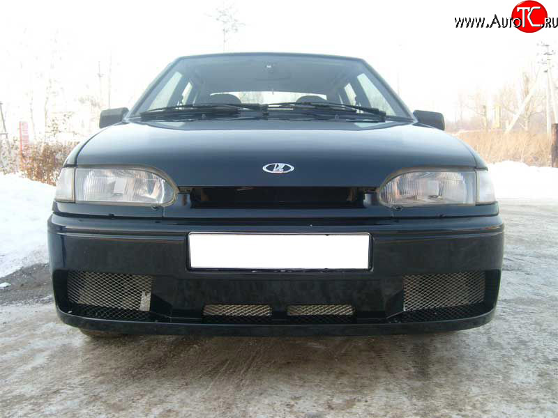5 949 р. Передний бампер Е-4 классик Лада 21099 (1990-2004) (Неокрашенный)  с доставкой в г. Белгород
