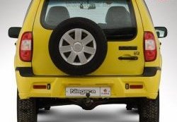 5 799 р. Задний бампер Ниагара Chevrolet Niva 2123 дорестайлинг (2002-2008) (Неокрашенный)  с доставкой в г. Белгород. Увеличить фотографию 2
