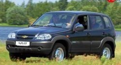 3 899 р. Комплект накладок на двери Bertone Лада 2123 (Нива Шевроле) 1 рестайлинг (2009-2020) (Неокрашенный)  с доставкой в г. Белгород. Увеличить фотографию 2