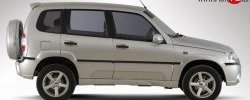 3 399 р. Дефлектор Ниагара 2 Chevrolet Niva 2123 дорестайлинг (2002-2008) (Неокрашенный)  с доставкой в г. Белгород. Увеличить фотографию 3