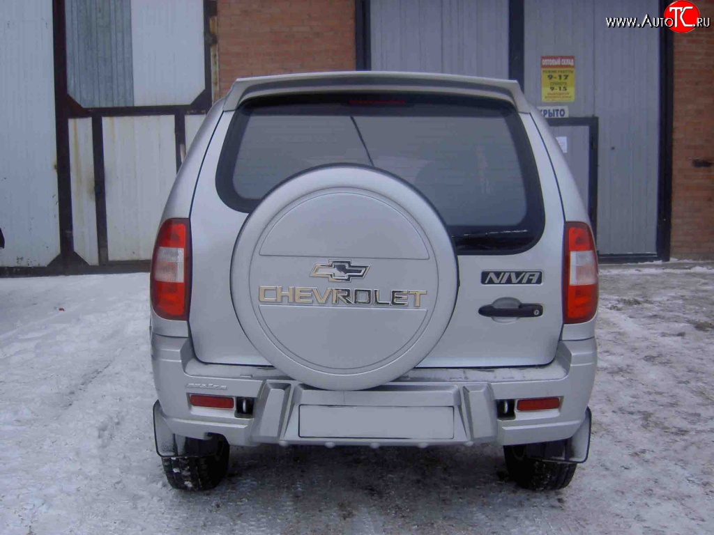 1 699 р. Чехол запасного колеса Chevrolet Chevrolet Niva 2123 рестайлинг (2009-2020) (Неокрашенный)  с доставкой в г. Белгород