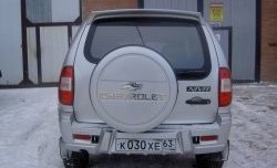 1 699 р. Чехол запасного колеса Chevrolet Chevrolet Niva 2123 рестайлинг (2009-2020) (Неокрашенный)  с доставкой в г. Белгород. Увеличить фотографию 3