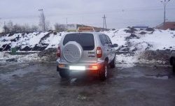 3 079 р. Бокс запасного колеса Off-Road Лада 2123 (Нива Шевроле) 1 рестайлинг (2009-2020) (Неокрашенный)  с доставкой в г. Белгород. Увеличить фотографию 4