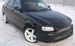 939 р. Реснички Lancer Style Лада Приора 21728 купе дорестайлинг (2010-2013) (Неокрашенные)  с доставкой в г. Белгород. Увеличить фотографию 2