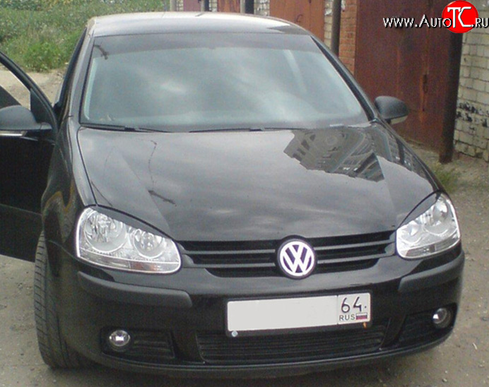 979 р. Реснички на фары М-версия Volkswagen Golf 5 универсал (2003-2009) (Неокрашенные)  с доставкой в г. Белгород