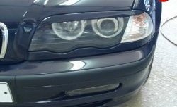 1 149 р. Реснички CarZone BMW 3 серия E46 седан дорестайлинг (1998-2001) (Неокрашенные)  с доставкой в г. Белгород. Увеличить фотографию 3