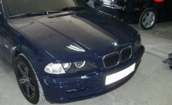 1 149 р. Реснички CarZone BMW 3 серия E46 седан дорестайлинг (1998-2001) (Неокрашенные)  с доставкой в г. Белгород. Увеличить фотографию 6