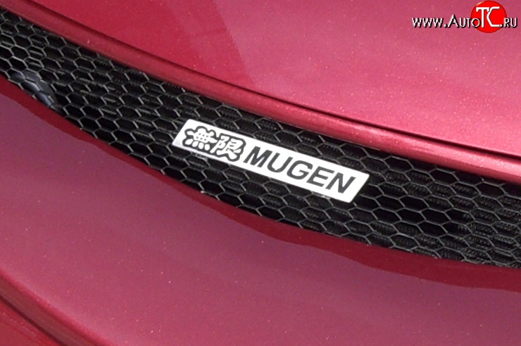 949 р. Эмблема (шильдик) решетки радиатора Mugen KIA Shuma (2001-2004)  с доставкой в г. Белгород