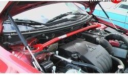 2 449 р. Упоры капота Sport Mitsubishi Lancer 10 CY седан дорестайлинг (2007-2010)  с доставкой в г. Белгород. Увеличить фотографию 4