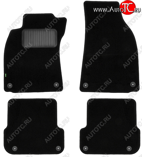 620 р. Коврик в салони Autofamily 4 шт. (текстиль) Alfa Romeo 147 937A дорестайлинг, хэтчбэк 3 дв. (2000-2004) (Бежевые)  с доставкой в г. Белгород