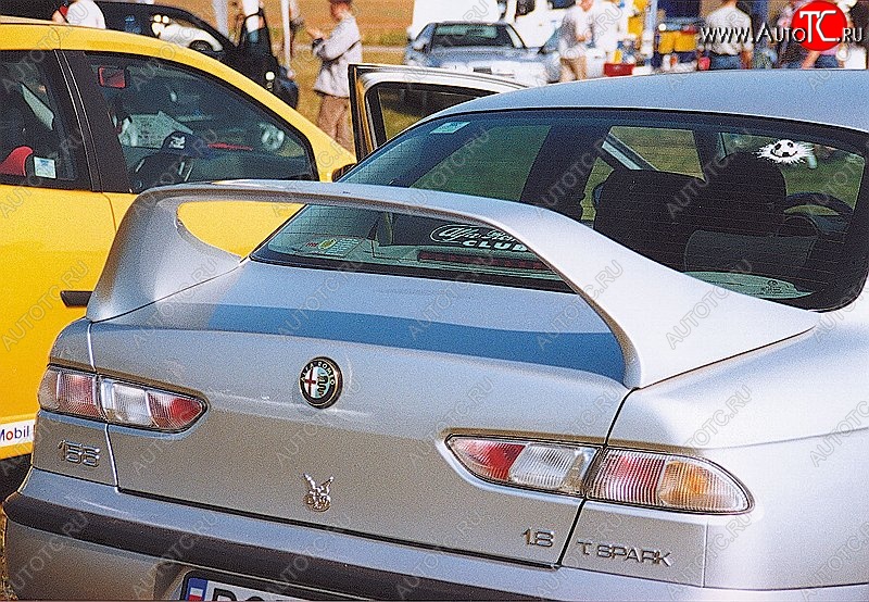 5 699 р. Спойлер CT Alfa Romeo 156 932 дорестайлинг, седан (1996-2002) (Неокрашенный)  с доставкой в г. Белгород