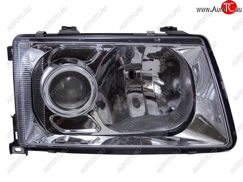 7 749 р. Правая передняя фара SAT (хрусталь/линза) Audi 100 C3 седан дорестайлинг (1982-1987)  с доставкой в г. Белгород