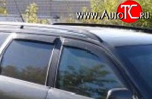 999 р. Комплект дефлекторов окон (ветровиков) 4 шт. (седан) Russtal Audi A4 B5 8D2 седан дорестайлинг (1994-1997)  с доставкой в г. Белгород