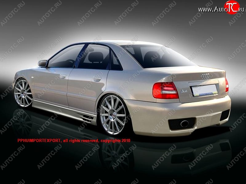 25 899 р. Задний бампер К1 Audi A4 B5 8D2 седан дорестайлинг (1994-1997)  с доставкой в г. Белгород