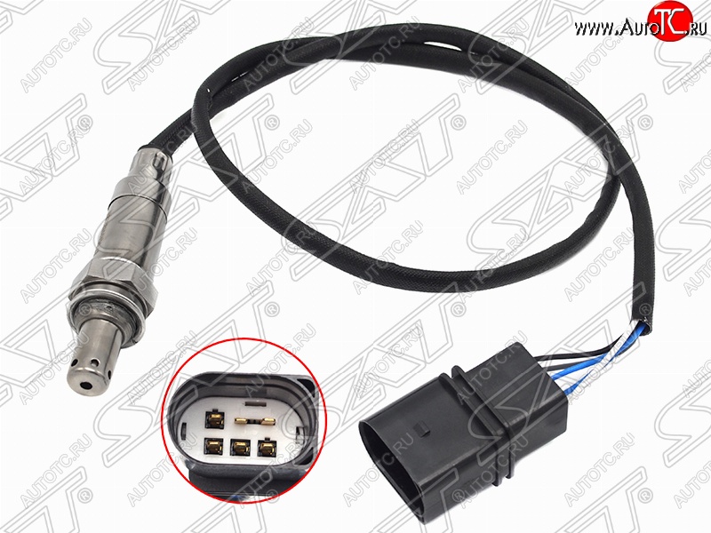 5 649 р. Датчик кислородный SAT (верхний)  Audi A3 ( 8P1 хэтчбэк 3 дв.,  8PA хэтчбэк 5 дв.) (2003-2013), Skoda Octavia  A5 (2004-2008), Volkswagen Golf  5 (2003-2009), Volkswagen Jetta  A5 (2005-2011)  с доставкой в г. Белгород