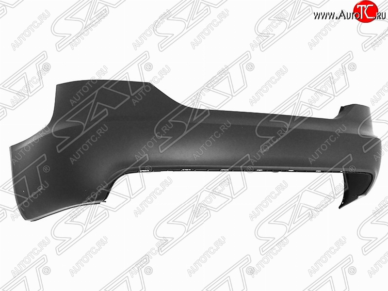 1 299 р. Бампер задний SAT Audi A6 C6 дорестайлинг, седан (2004-2008) (Неокрашенный)  с доставкой в г. Белгород