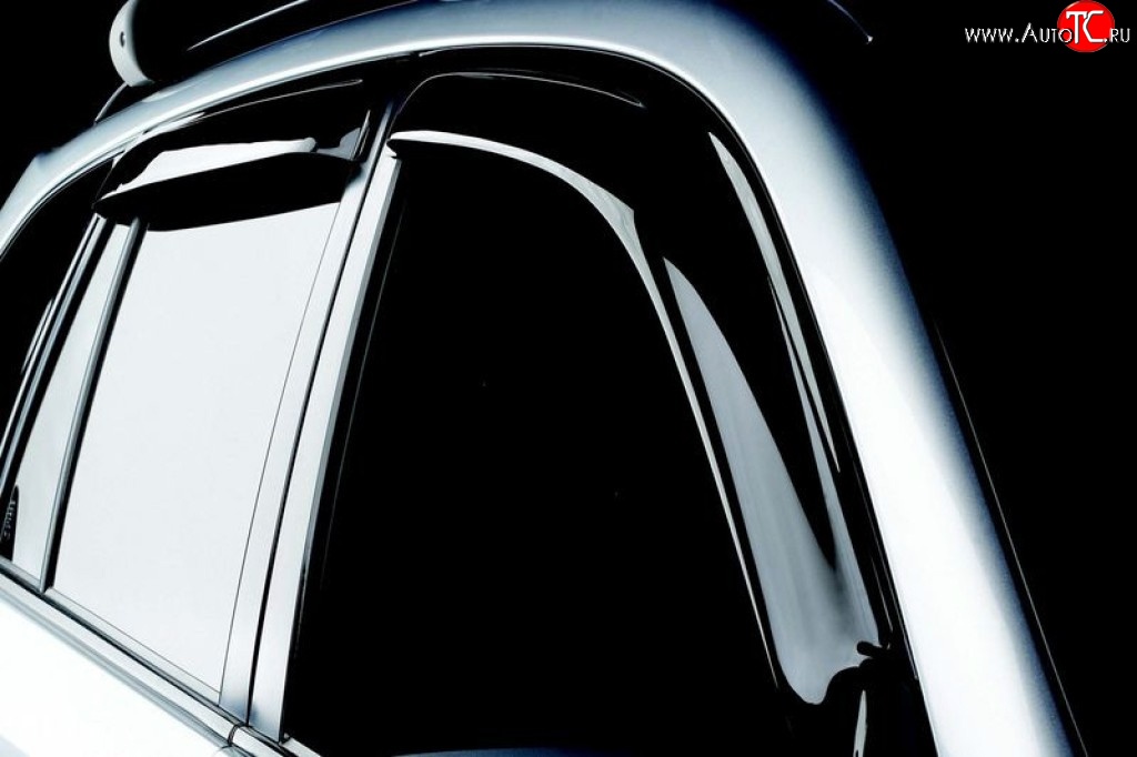 4 499 р. Дефлекторы окон (ветровики) Novline 4 шт Audi A6 C7 дорестайлинг, седан (2010-2014)  с доставкой в г. Белгород