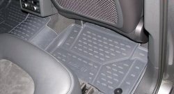 2 999 р. Коврики в салон Element 4 шт. (полиуретан)  Audi Q7  4L (2005-2009) дорестайлинг  с доставкой в г. Белгород. Увеличить фотографию 3