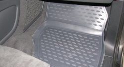 2 999 р. Коврики в салон Element 4 шт. (полиуретан)  Audi Q7  4L (2005-2009) дорестайлинг  с доставкой в г. Белгород. Увеличить фотографию 4
