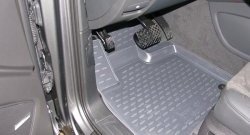 2 999 р. Коврики в салон Element 4 шт. (полиуретан)  Audi Q7  4L (2005-2009) дорестайлинг  с доставкой в г. Белгород. Увеличить фотографию 5